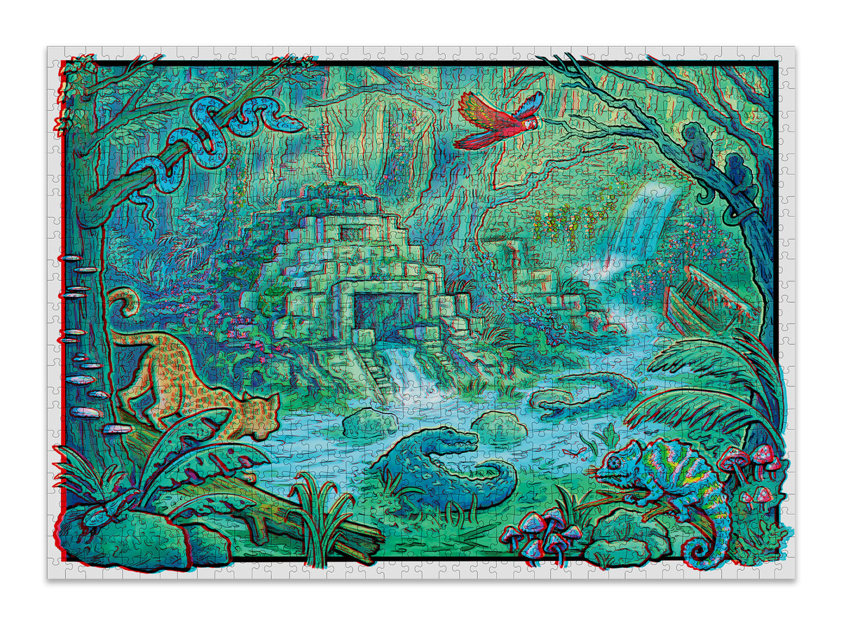 Cloudberries Jigsaw Puzzle 1000 Piece - 3D Jungle – Mindconnect Australia