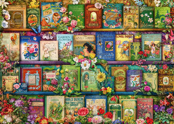 Vintage floral 500 deals piece puzzle ravensburger